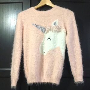 Long Sleeve Unicorn Sweater